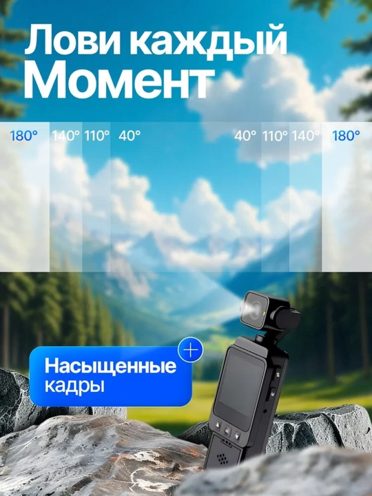 Ekshn kamera suv o‘tkazmaydigan, himoya g‘ilofi bilan Full HD 1080p 4K ekshn kamera