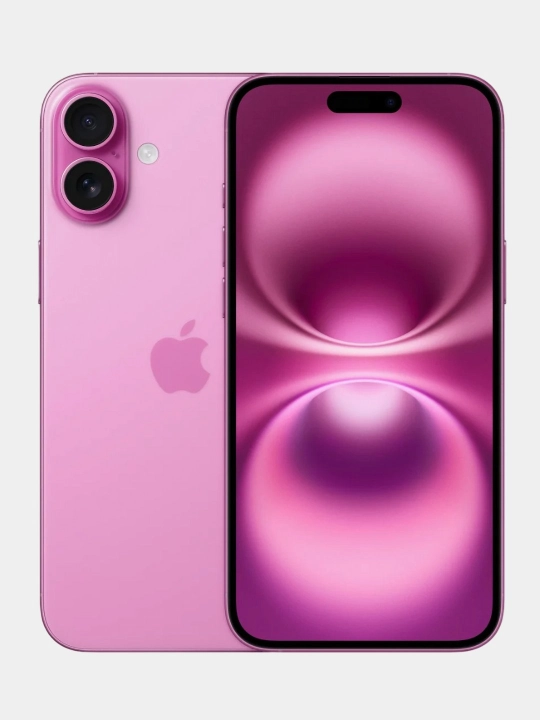 Smartfon iPhone 16, 128/256 GB, SIM/DualSIM, g'ilof va oyna sovg'aga
