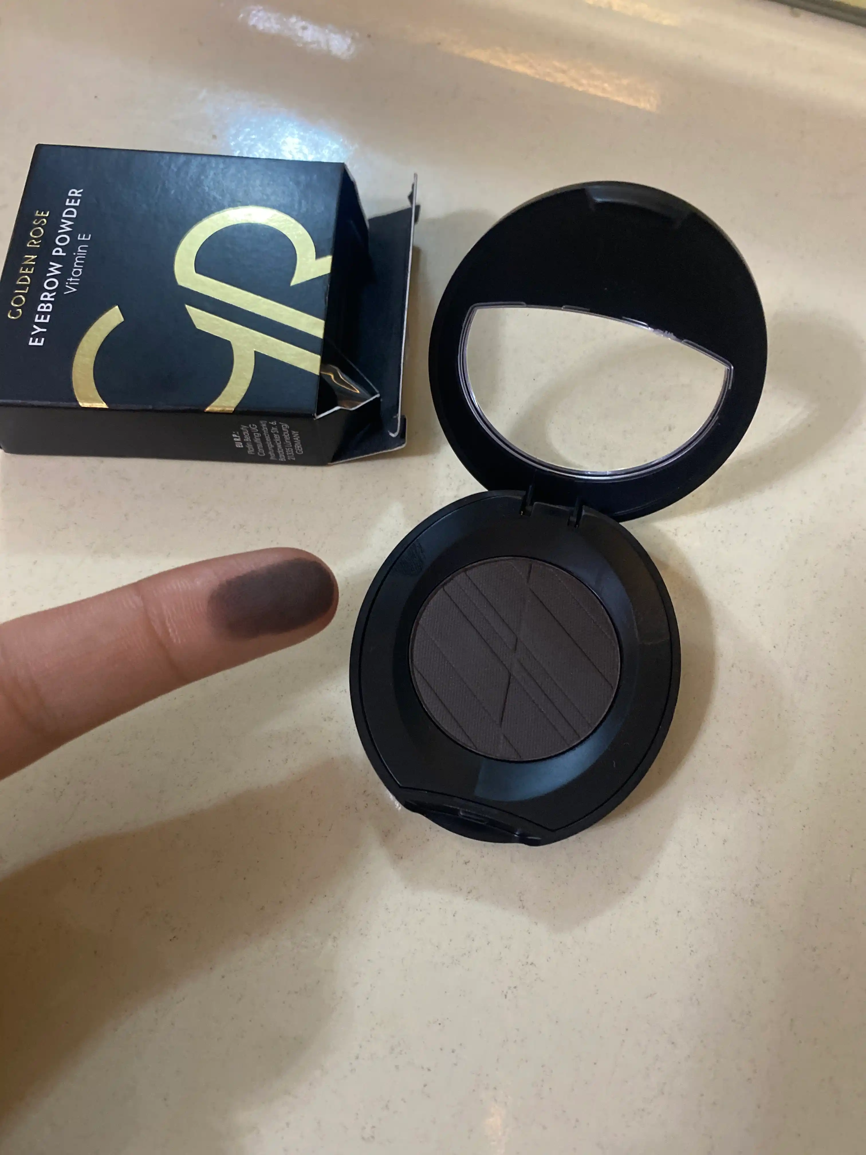 Пудра-тени для бровей Golden Rose Eyebrow Powder