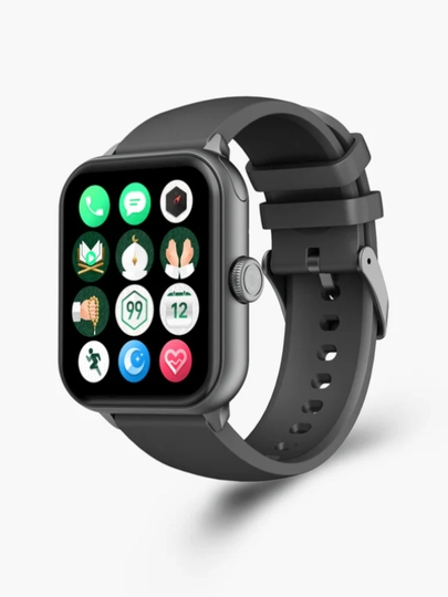 Умные часы Qwatch S6 от iQIBLA с измерением пульса, шагов и стильным дизайном для спорта