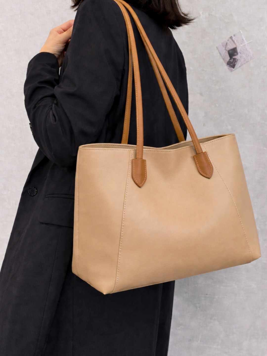 Ayollar uchun yelka sumkasi, kundalik, keng sig‘imli, shopper - 