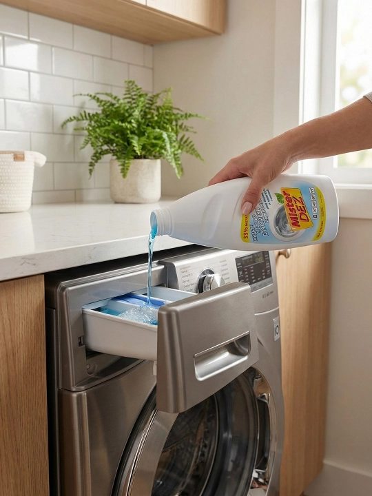 Гель для стирки белых и цветных тканей, универсальный, Mister Dez Eco-Cleaning, 1 л