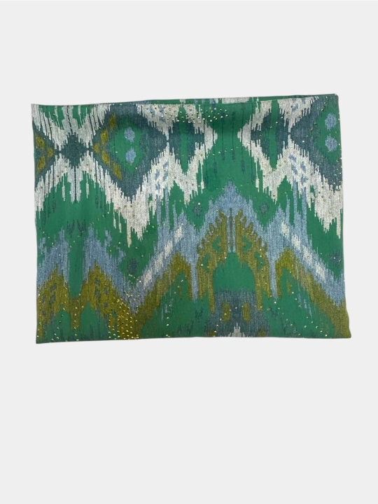 Koreya poplin – Svarovskiy toshli nafis mato
