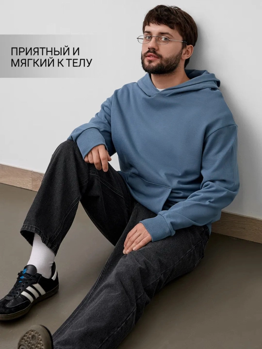 Kapyushonli xudi oversize, junsiz