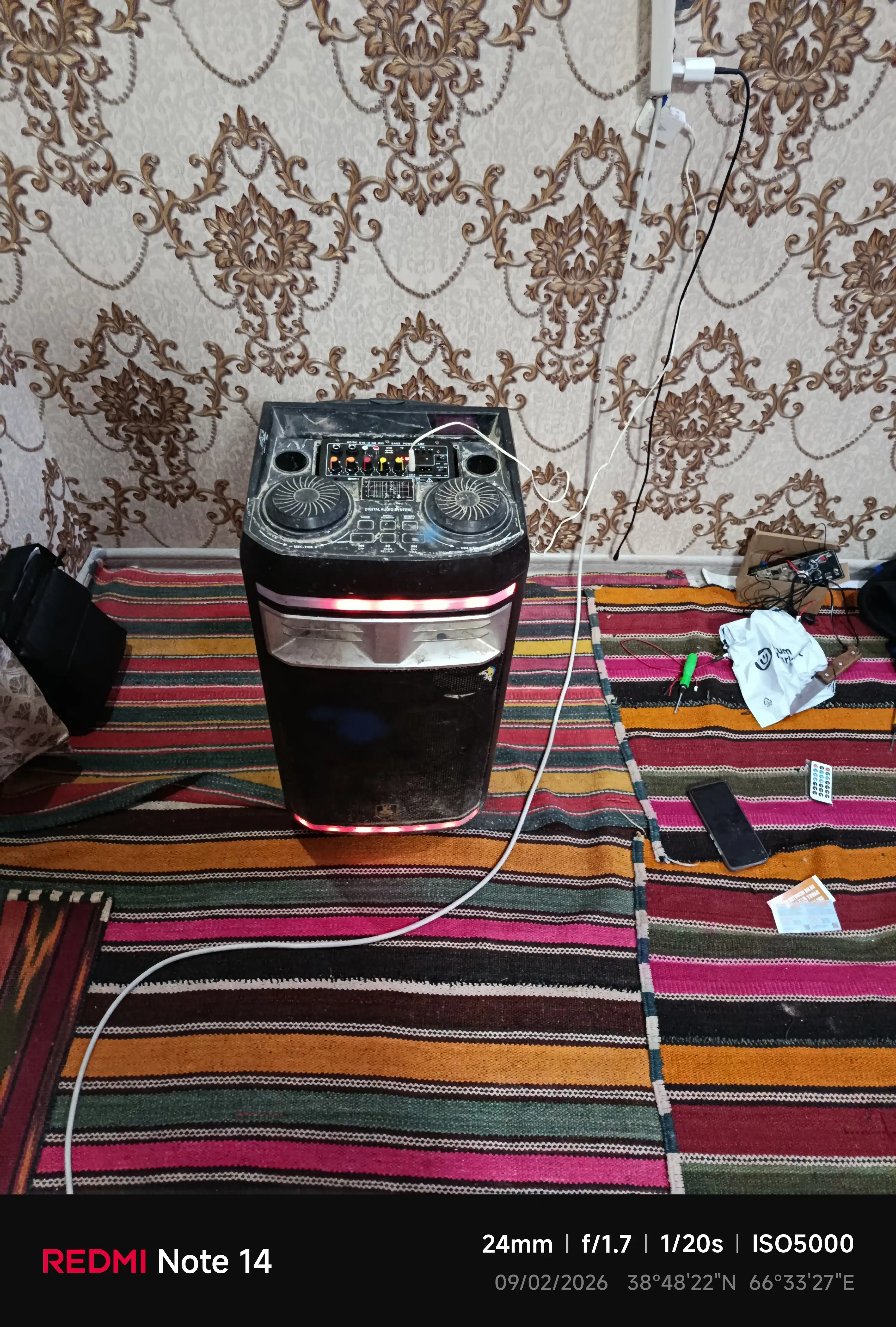 D10-II 120Вт BT/AUX/USB/TF аудиоусилитель, 1.1 канал, с сабвуфером
