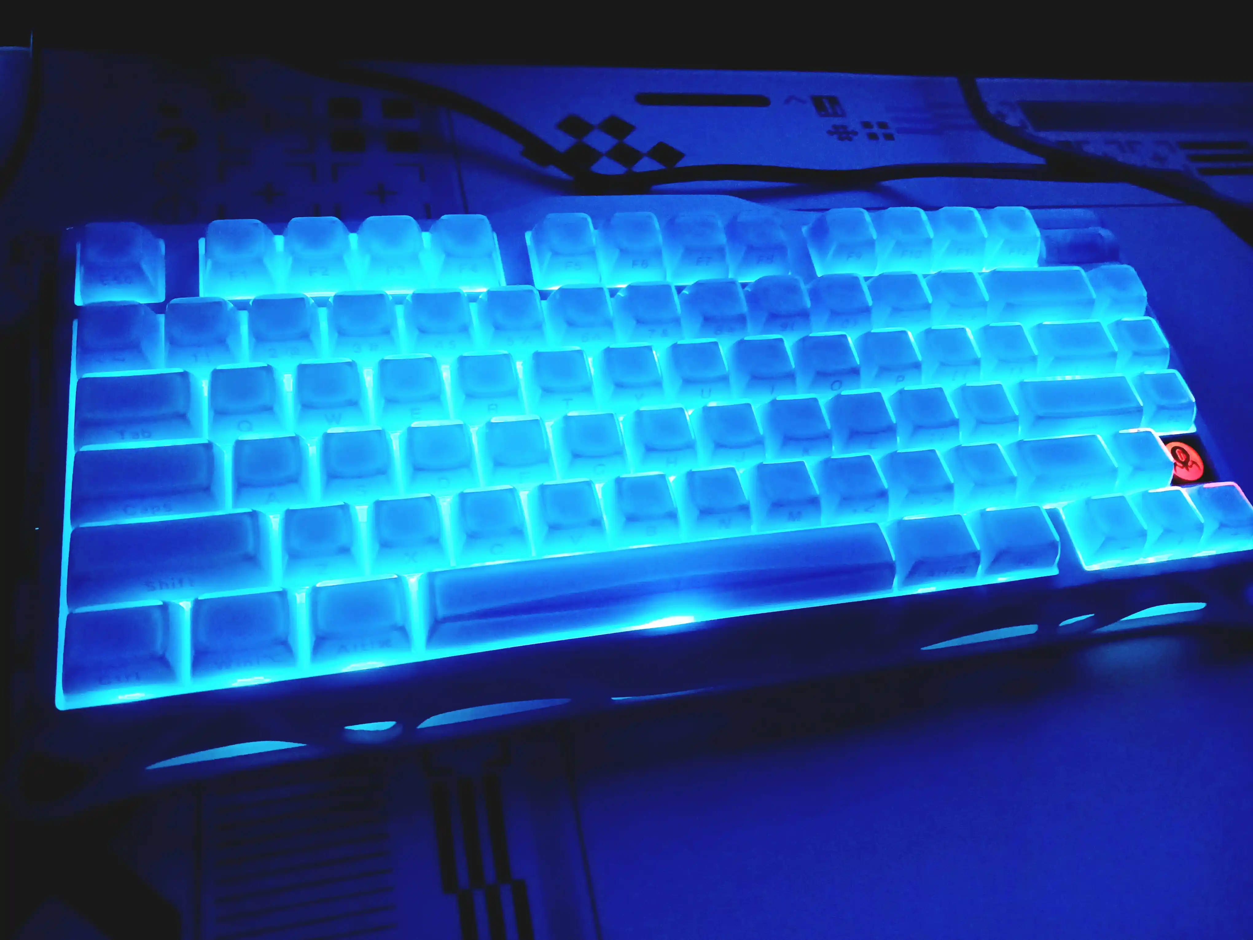 Игровая клавиатура GRAVASTAR Mercury K1 Special Edition Ice Blue