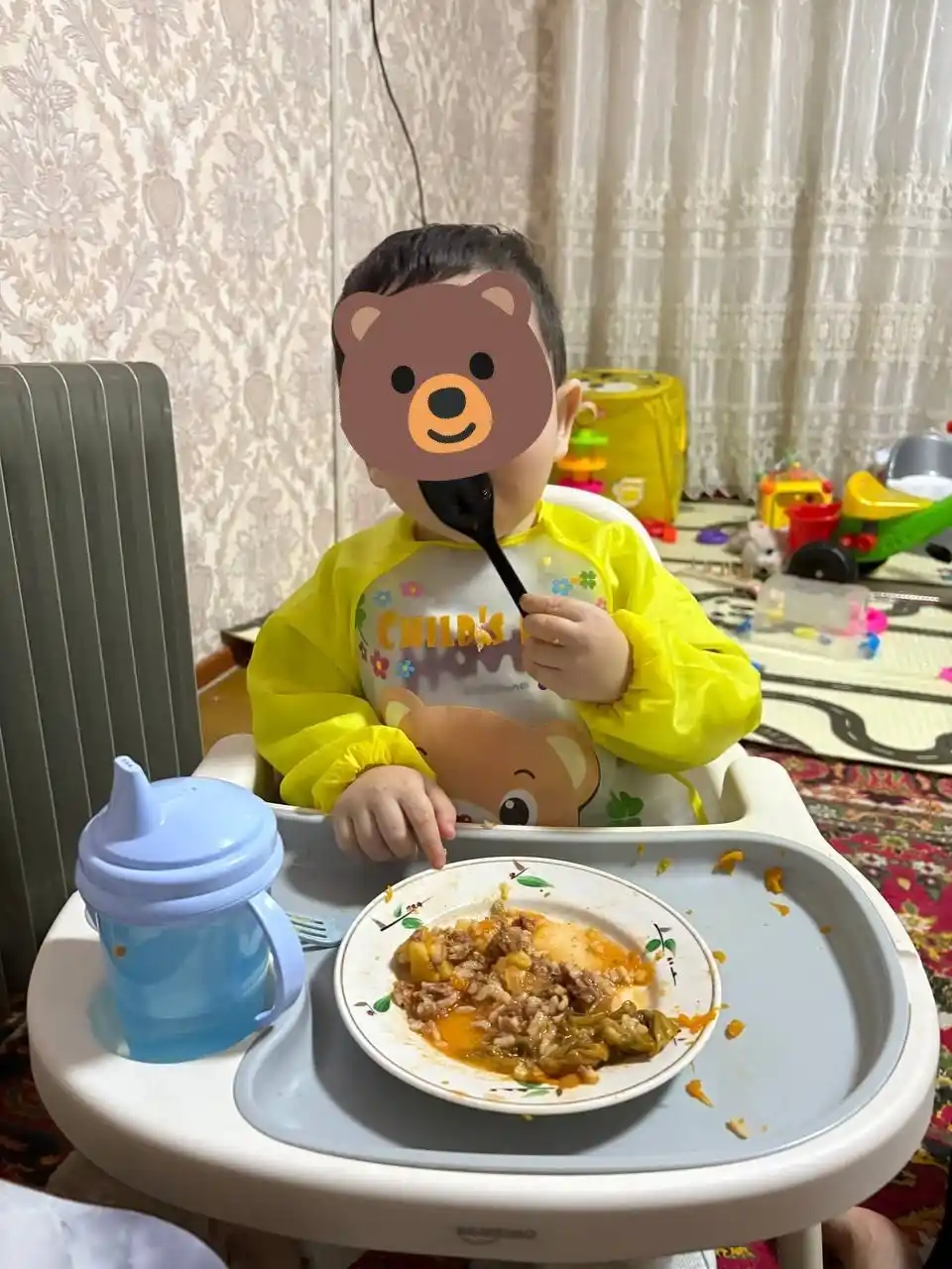 Детская непроливайка с ручками Wee Baby, 340 мл, BPA free