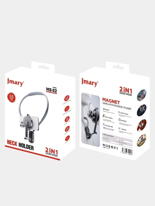 Jmary MG-02 — универсальный держатель на шею, для POV-съёмки