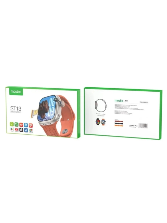 Modio ST13 – 4G SIM Smart Soat YouTube, TikTok, WhatsApp, Bluetooth, Kamera