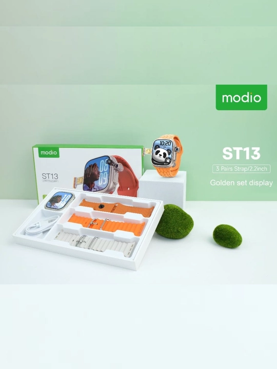 Modio ST13 – 4G SIM Smart Soat YouTube, TikTok, WhatsApp, Bluetooth, Kamera