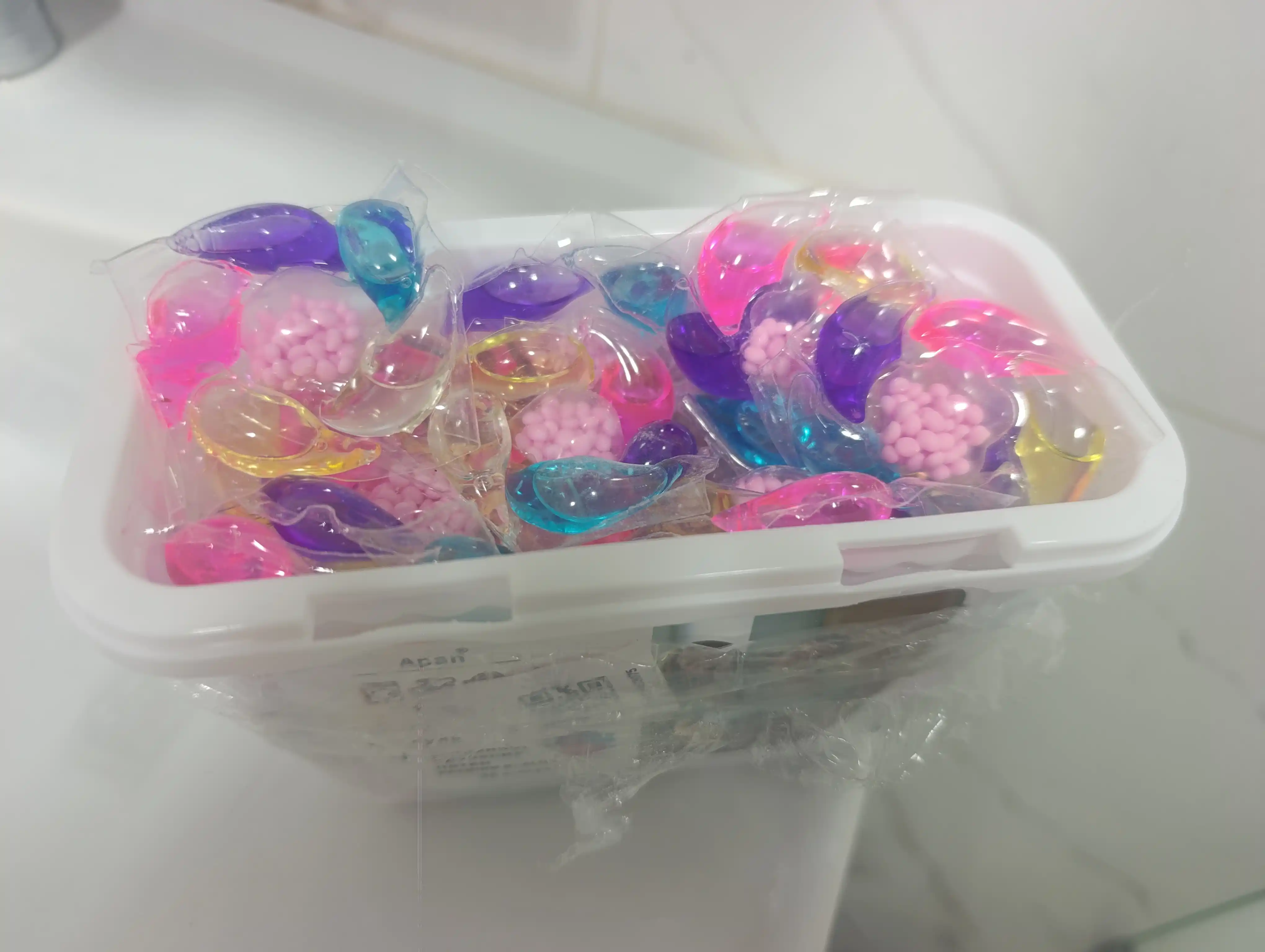 6 dan 1 gacha kapsulalar kir yuvish uchun, xushbo'y hidli, universal 36 dona
