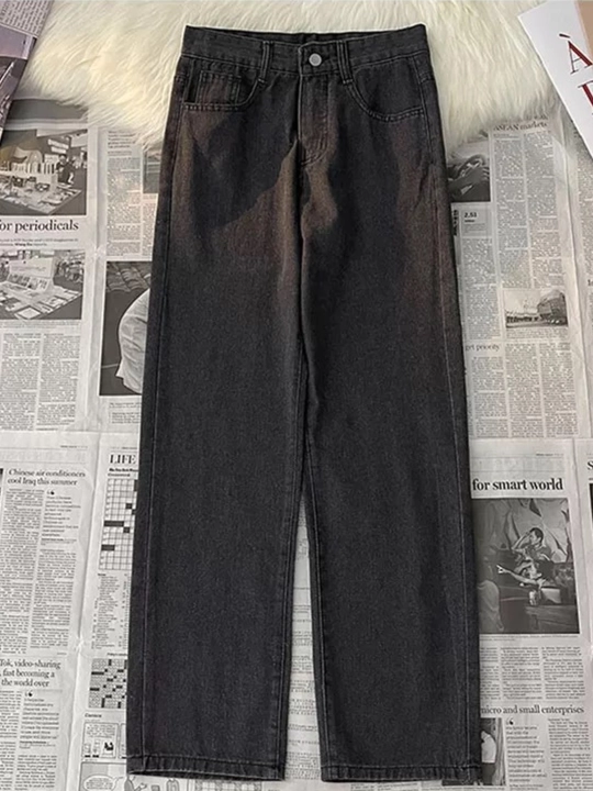 Ayollar uchun baland belli mom jeans – turli rangdagi denim shimlar, jinsi shimlar