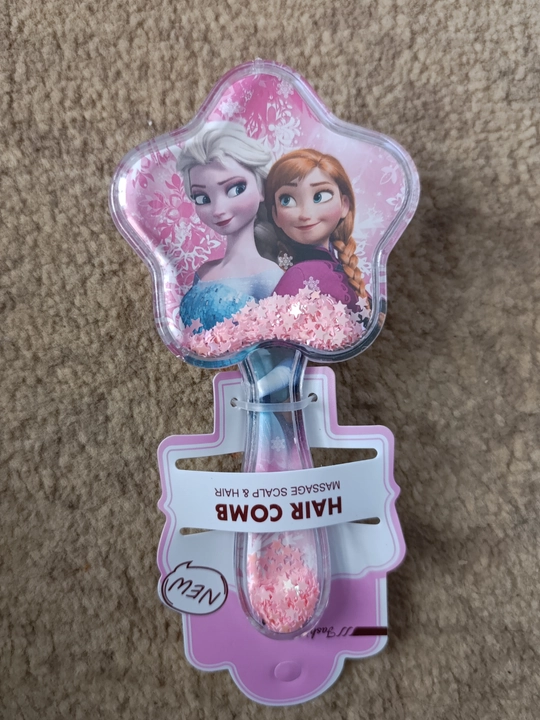 ❄️ Детская магическая расческа "Frozen" со звездочками — любимый подарок для  принцесс!