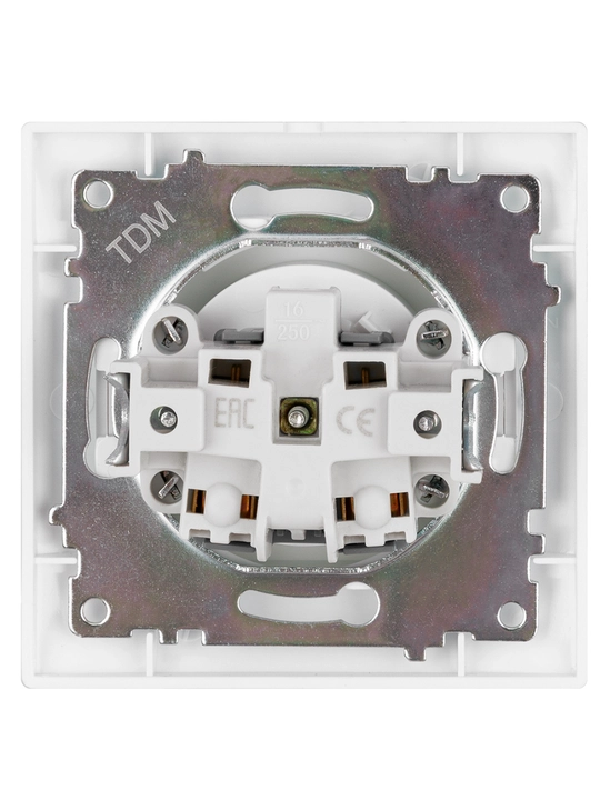 TDM Electric tomonidan ishlab chiqarilgan LAMA seriyasining rozetkalari va kalitlari