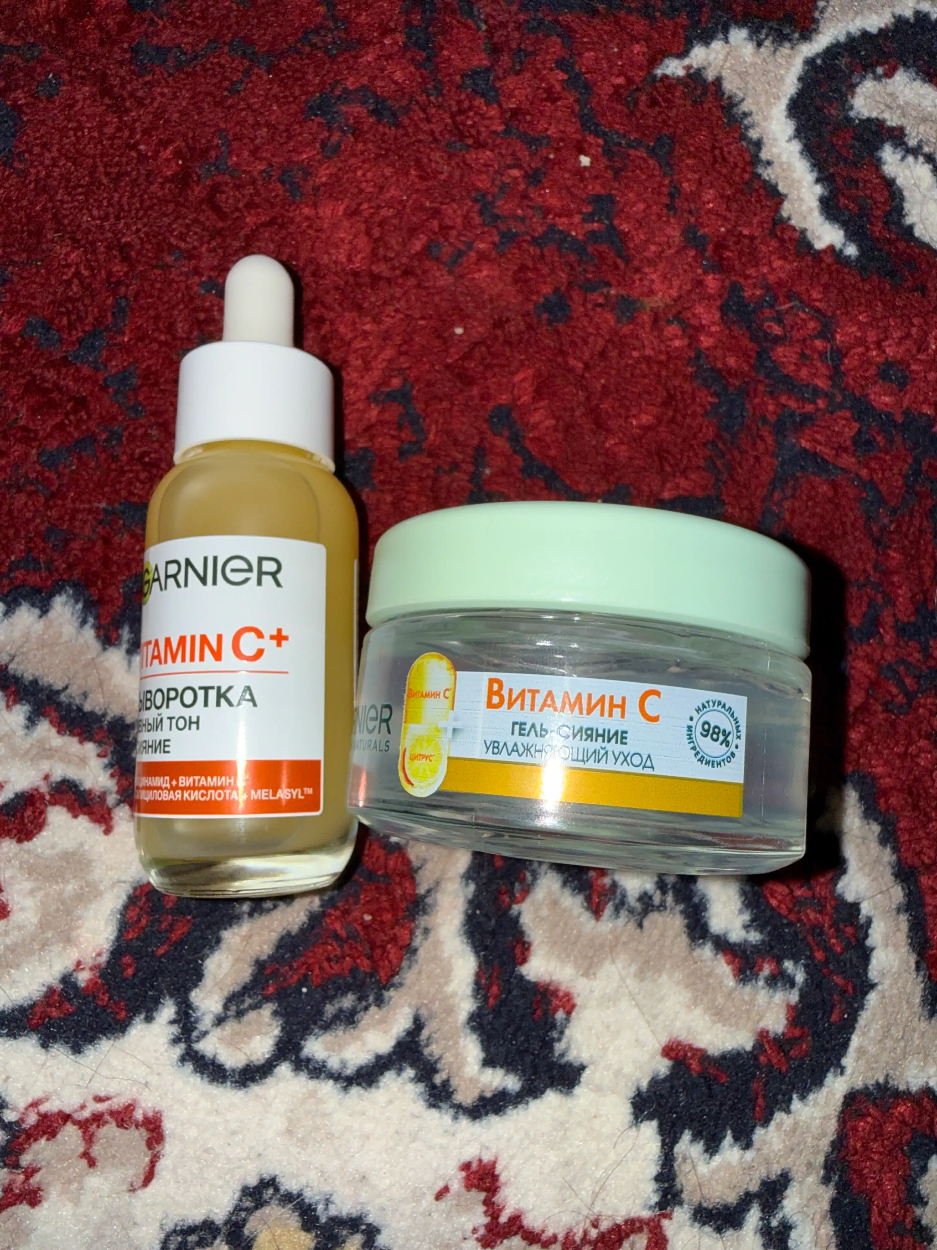 Garnier Vitamin C+ Ровный тон + Cияние Сыворотка, 30 мл