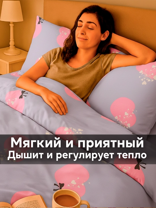 Пододеяльник ткань бамбук, двуспальный, односпальный, RANIA BELLUCCI