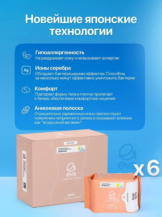 EVA прокладки дневные