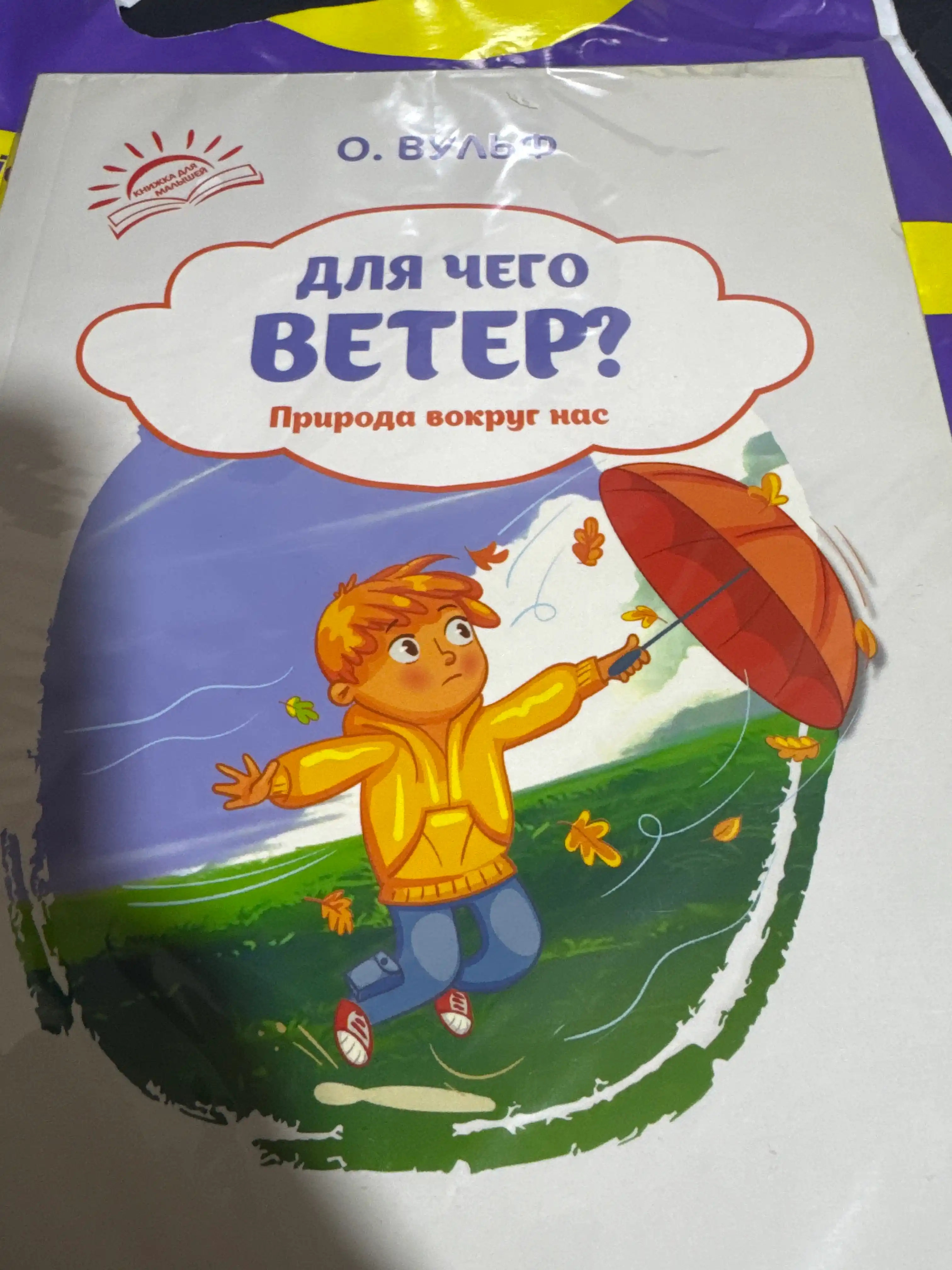 «Для чего ветер?» — bolalar uchun tabiat haqidagi kitob (rus tilida)