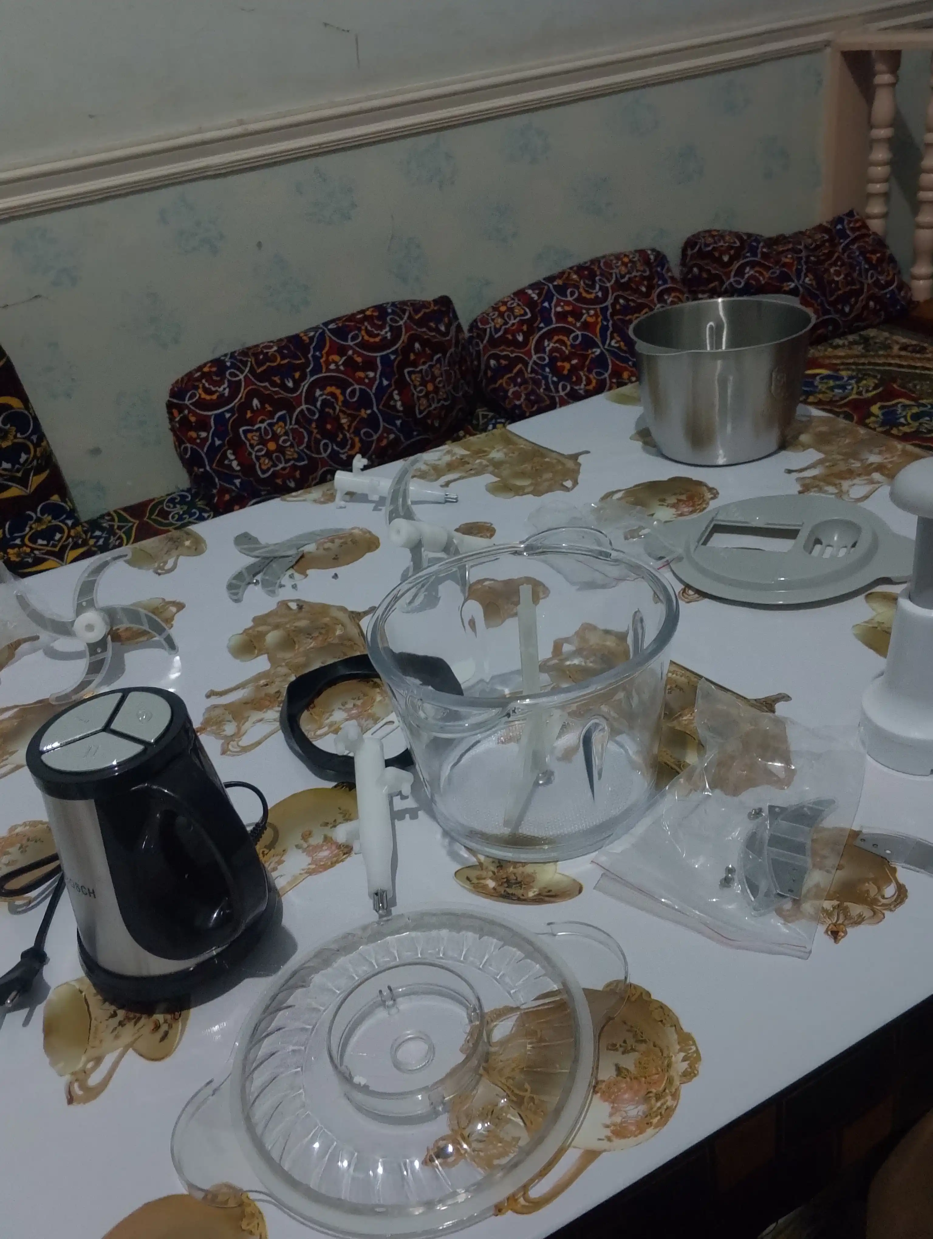 Чоппер-измельчитель, 5 в 1, электрический, миксер, мясорубка, терка, чоппер, блендер