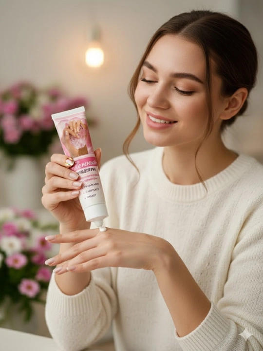 Кремы для рук Klin-Cosmetika питательный и увлажняющий , приятным ароматом, 125 г