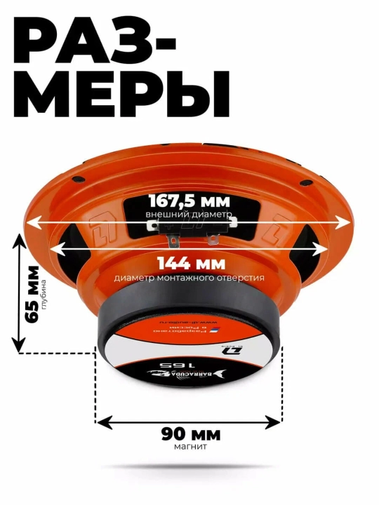 Estrada karnaylari, 16 sm DL AUDIO Barracuda 165 V.2