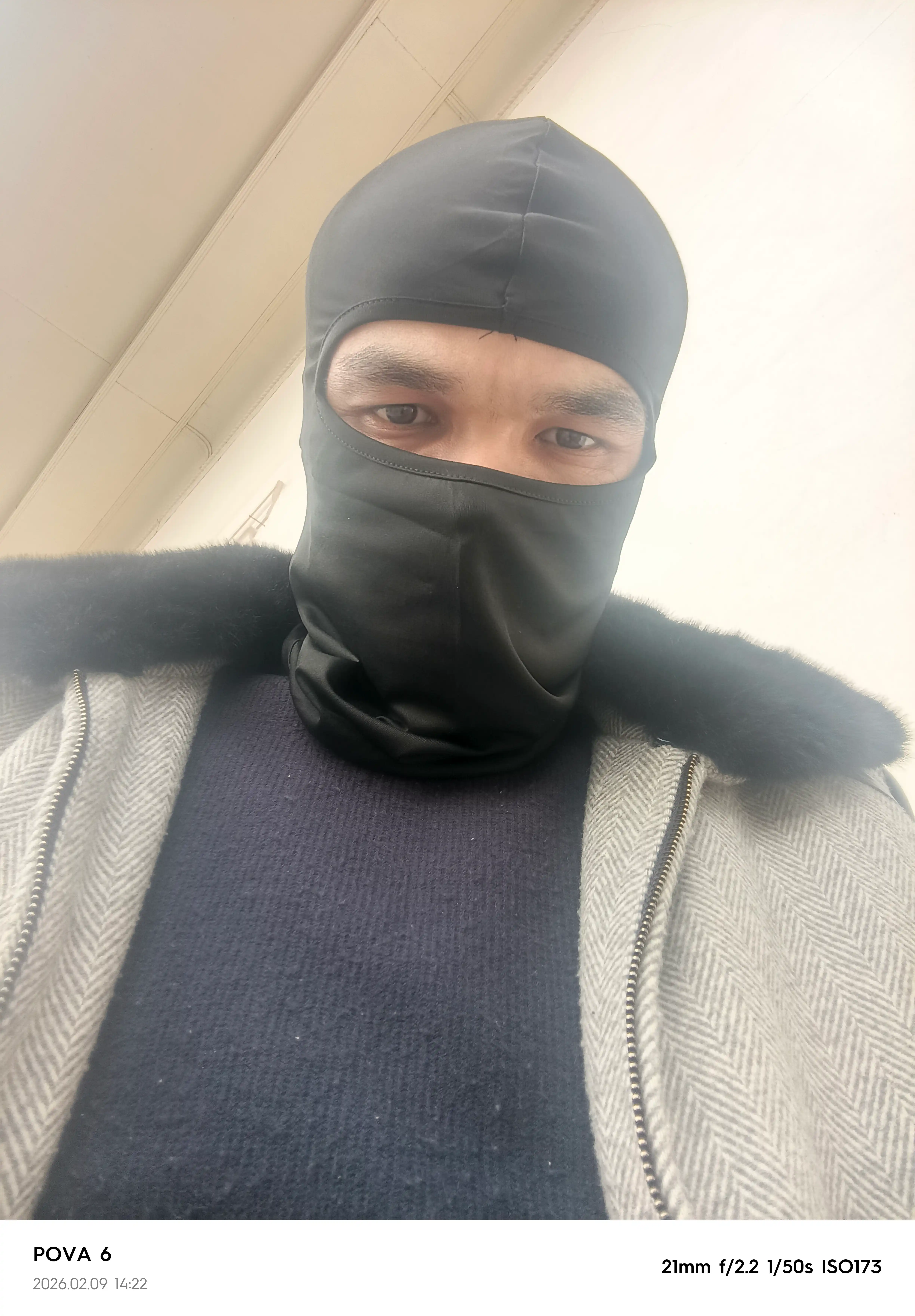 Balaklava shlem osti, universal, niqob