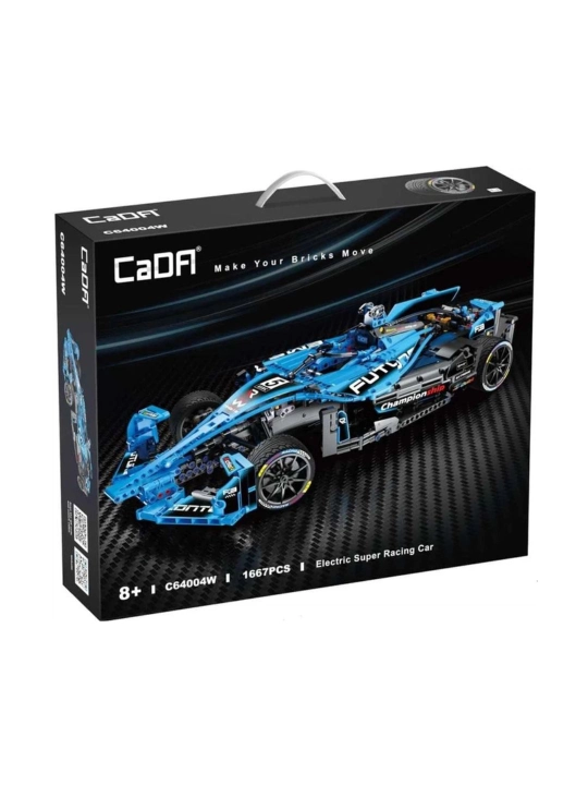 CaDA Electric Super Racing Car qurilish to'plami, 1667 dona - 