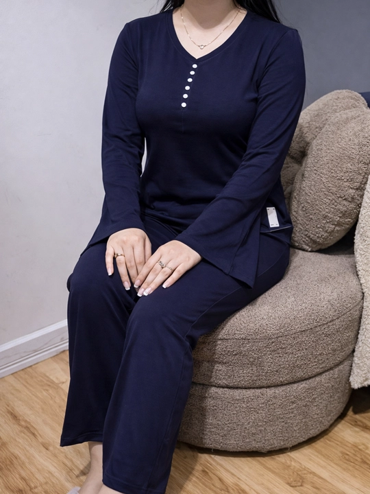 Ayollar uchun pijama, yumshoq, qulay, havo o‘tkazuvchi, o‘lcham standart - 