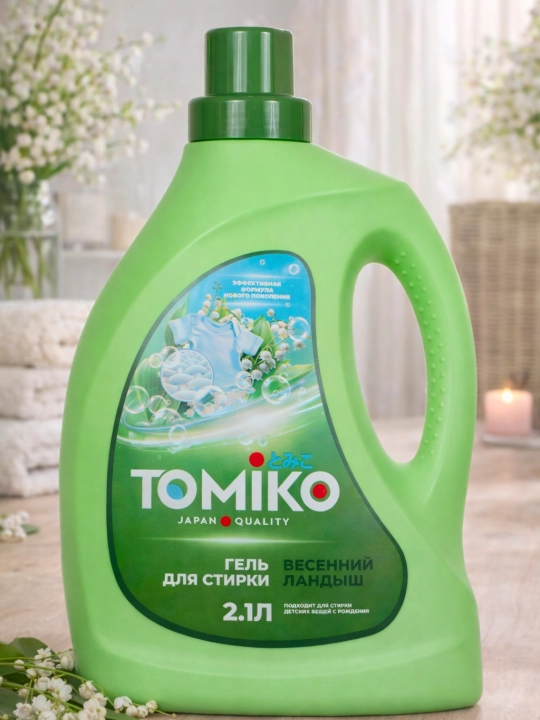 Tomiko Bahorgi Marvaridgul kir yuvish geli, 2,1 litr - 