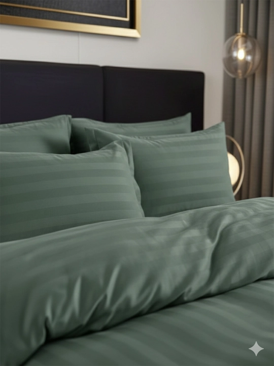 Мягкое постельное бельё в стиле hotel