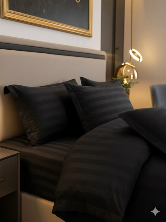 Мягкое постельное бельё в стиле hotel