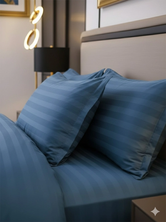 Мягкое постельное бельё в стиле hotel