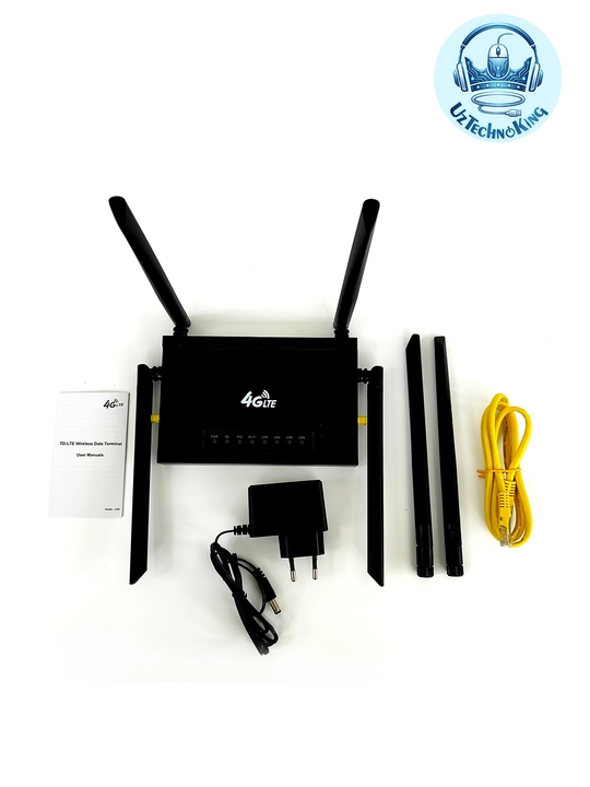 4G LTE sim kartasiga ega Wi-Fi router, simsiz ED128