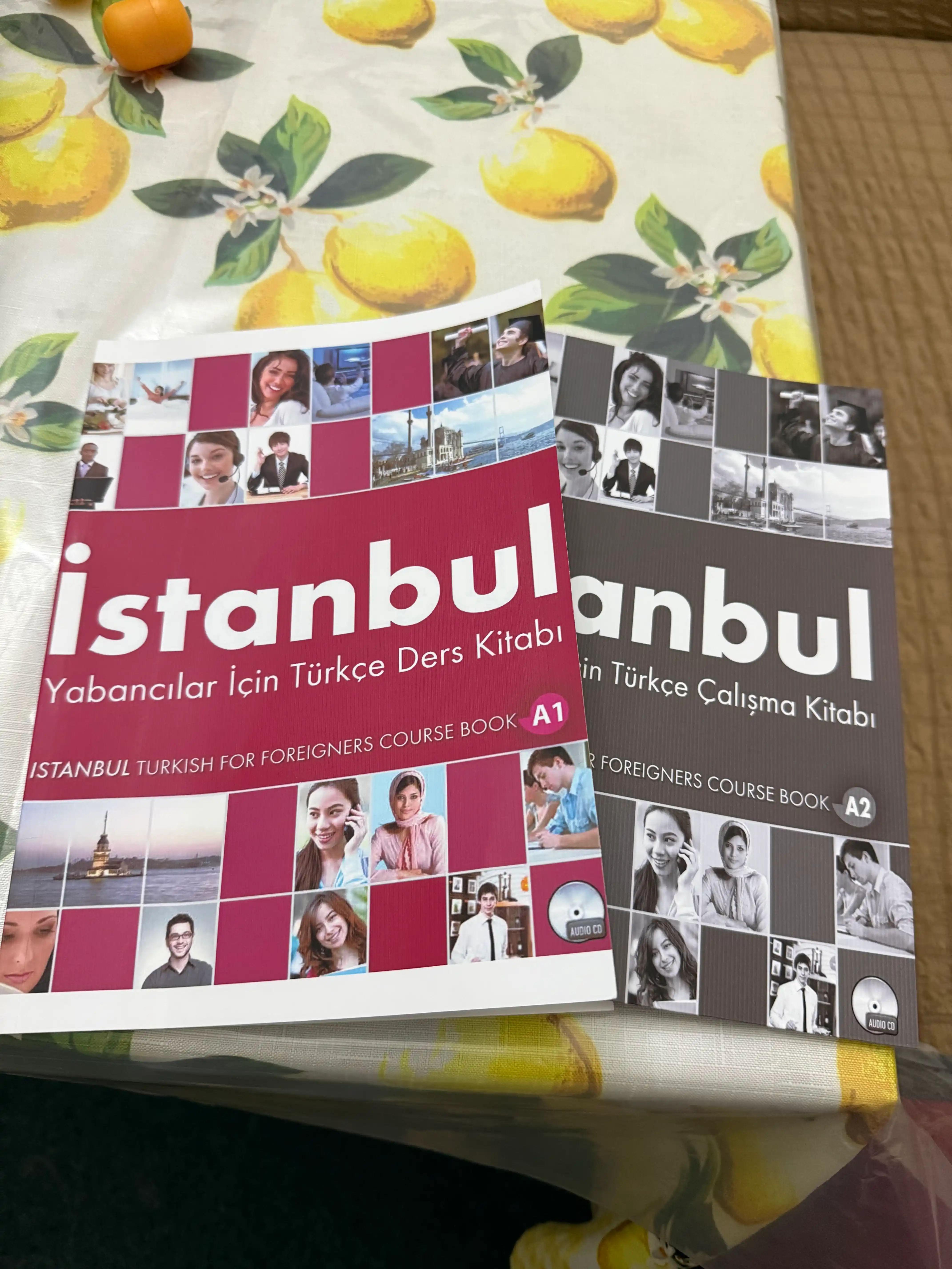 Istanbul A1 Turkish Language Course Book Set Beginner Level with Workbook