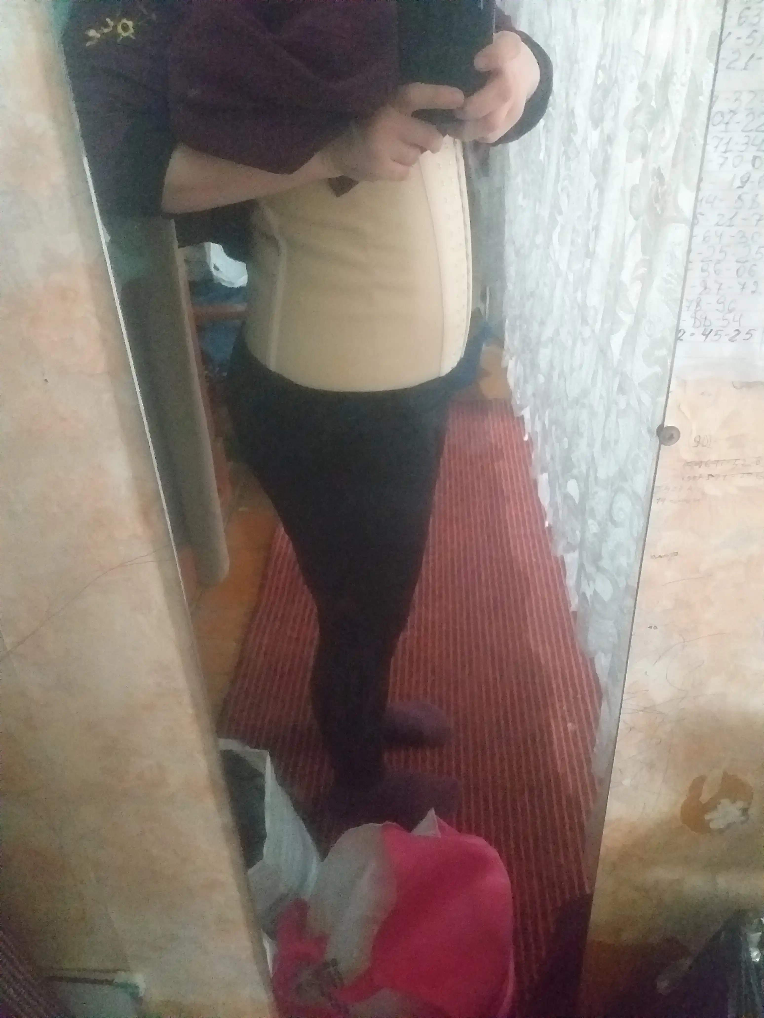 Latex Colombia, belbog‘li korset, ayollar uchun ilgakli to‘g‘rilovchi ich kiyim