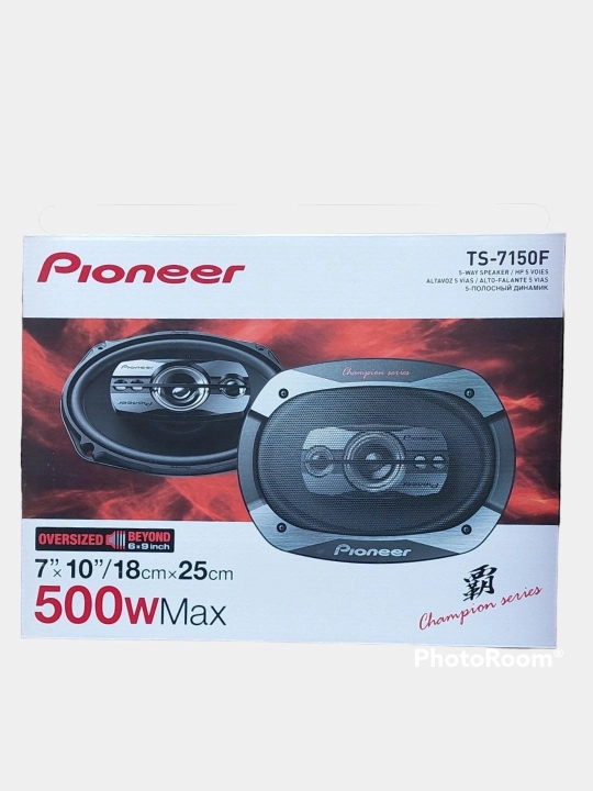 Акустика, колонки Champion Pioneer TS-7150F, овальные, 500W