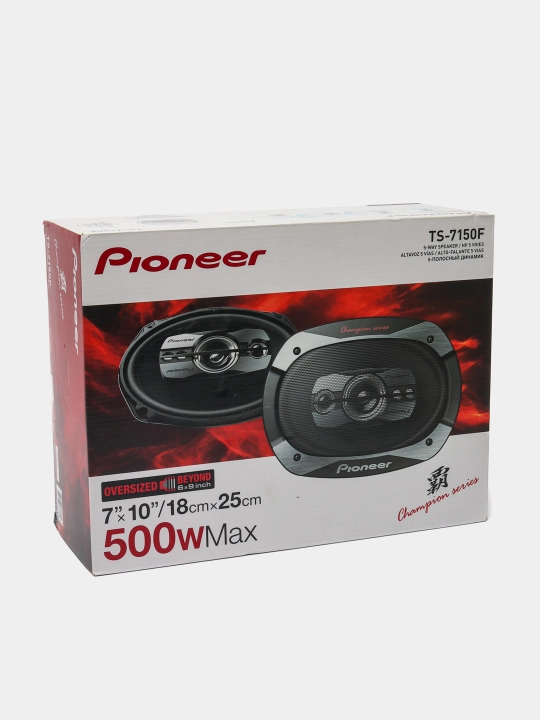 Акустика, колонки Champion Pioneer TS-7150F, овальные, 500W