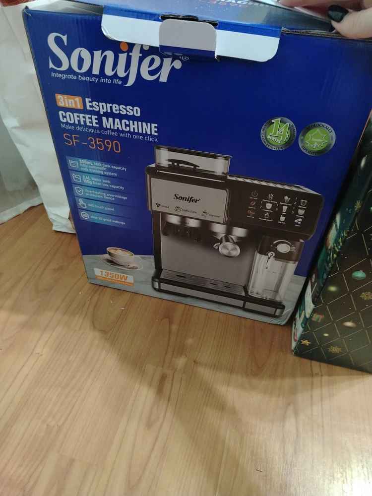 Kapuchinatorli donli rogovkali Sonifer qahva mashinasi
