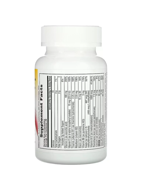 Hema-Plex, NaturesPlus, с ягодным вкусом, 60 жевательных таблеток