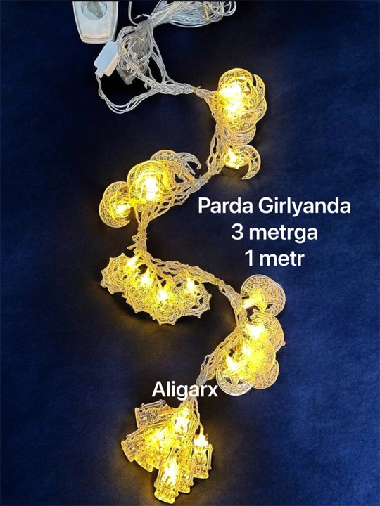 Ramazon, EID, RAMADAN MUBORAK uchun LED chambar, Ramazon bezagi