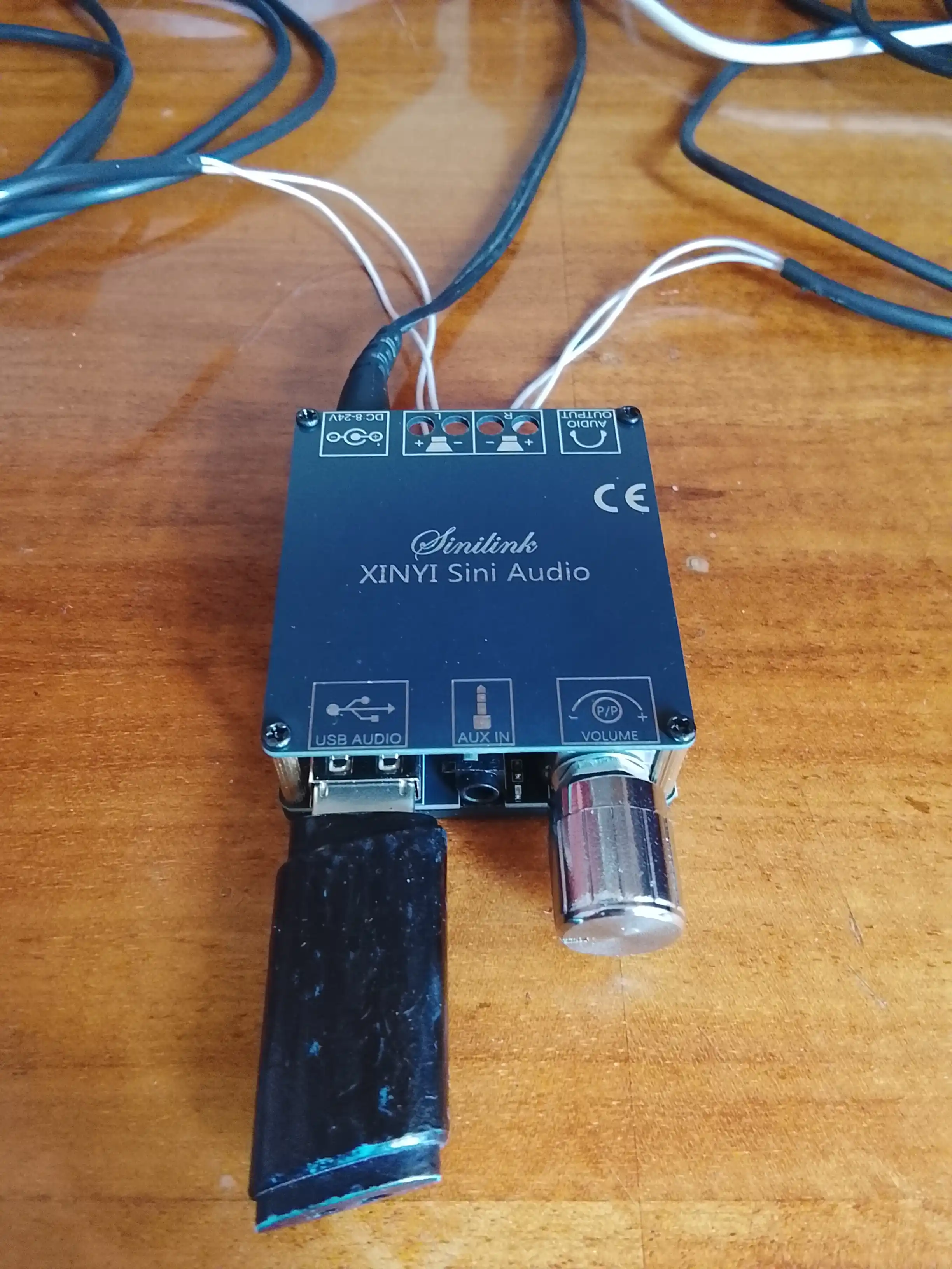 Стерео усилитель мощности XY-C50L 50W+50W  Bluetooth 5,0 + AUX + USB