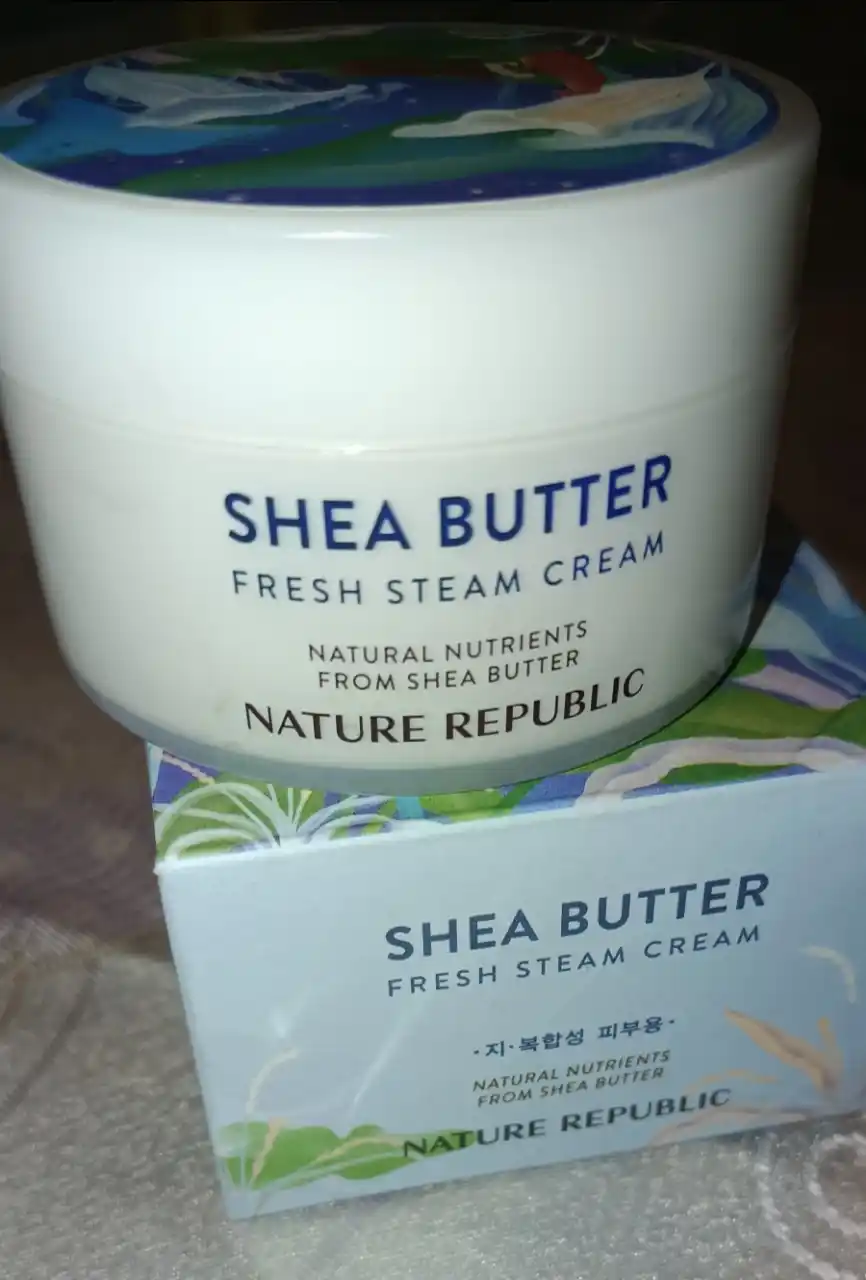 Освежающий крем для жирной и комбинированной кожи-Shea Butter Fresh Steam Cream, 100 мл