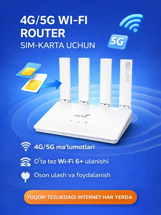CPF 906 - SIM-kartaga asoslangan Wi-Fi router - 