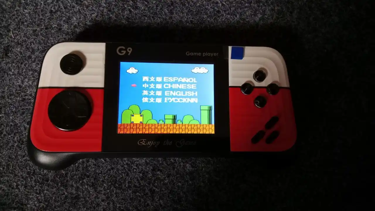 Игровая консоль G9 Game Player (500 игр)Карманная игровая консоль G9, 500 в 1