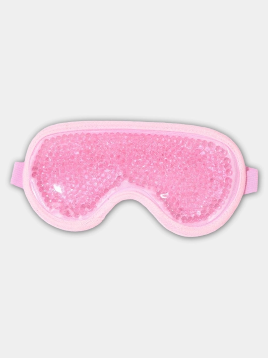 Ko‘zlar uchun sovutuvchi gel kriosmaskasi, dam olish va uxlab qolish uchun