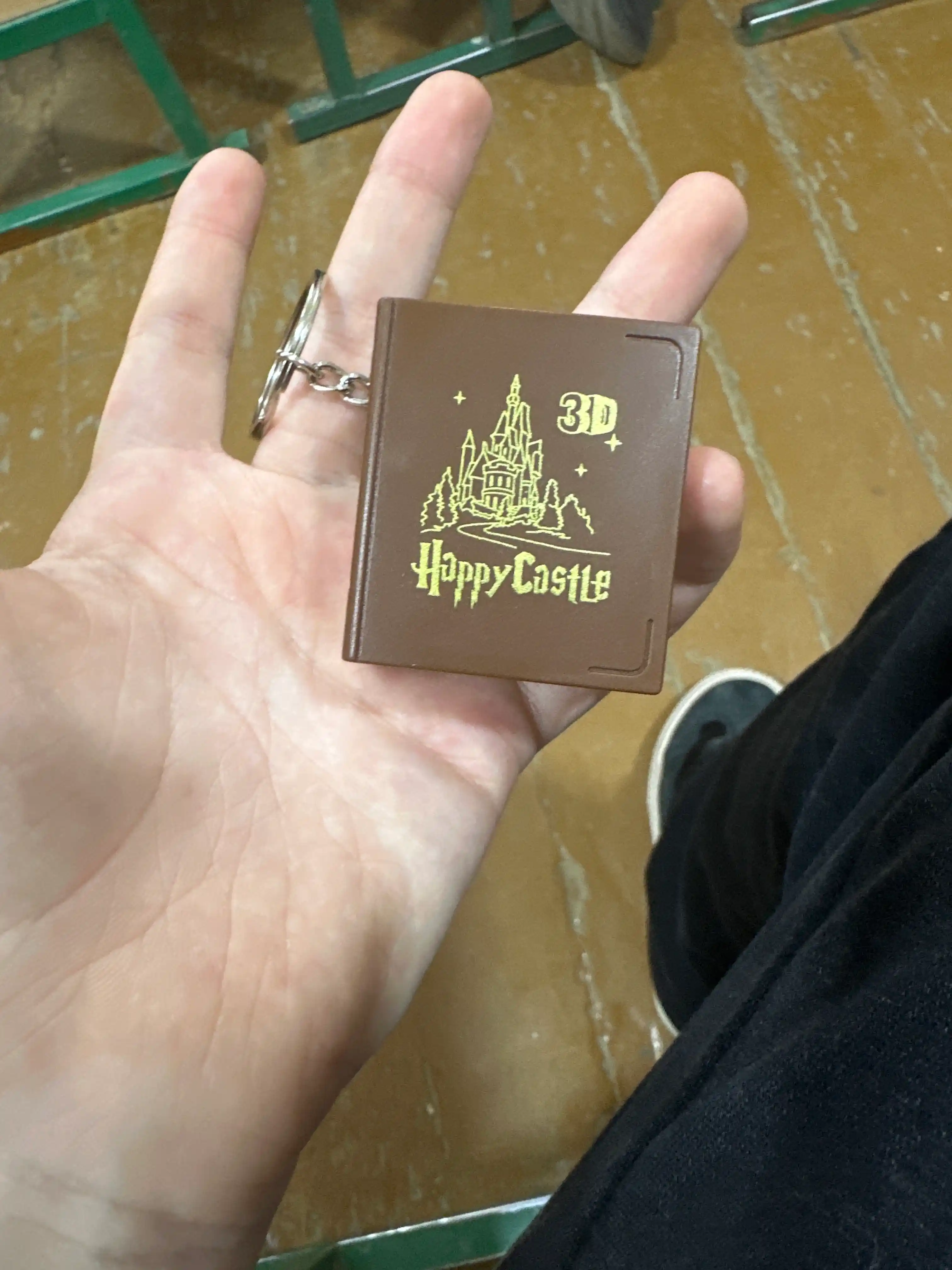 3D Brelok kitobchasi, Garri Potter, Hogwarts qalasi