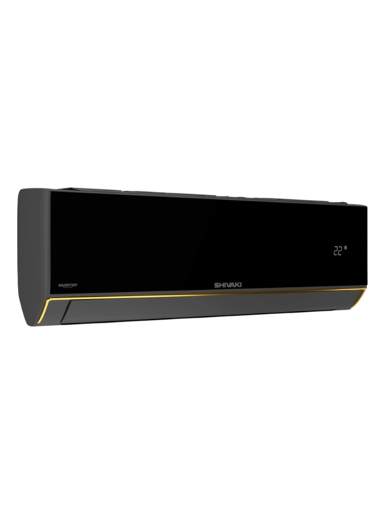Shivaki Breeze 12000 BTU Inverter konditsioner Wi-Fi, Low voltage 120V, 35 m² gacha, qora