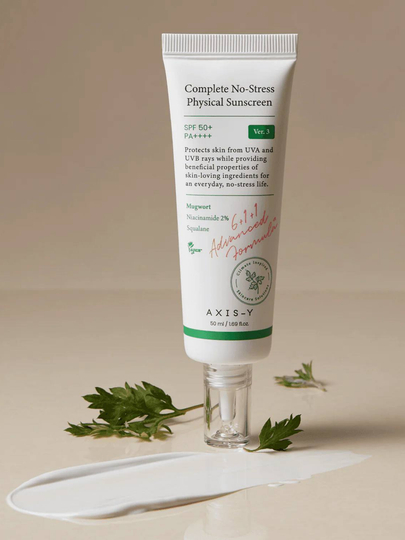 Cолнцезащитный крем AXIS-Y Complete No-Stress SPF 50+ - 
