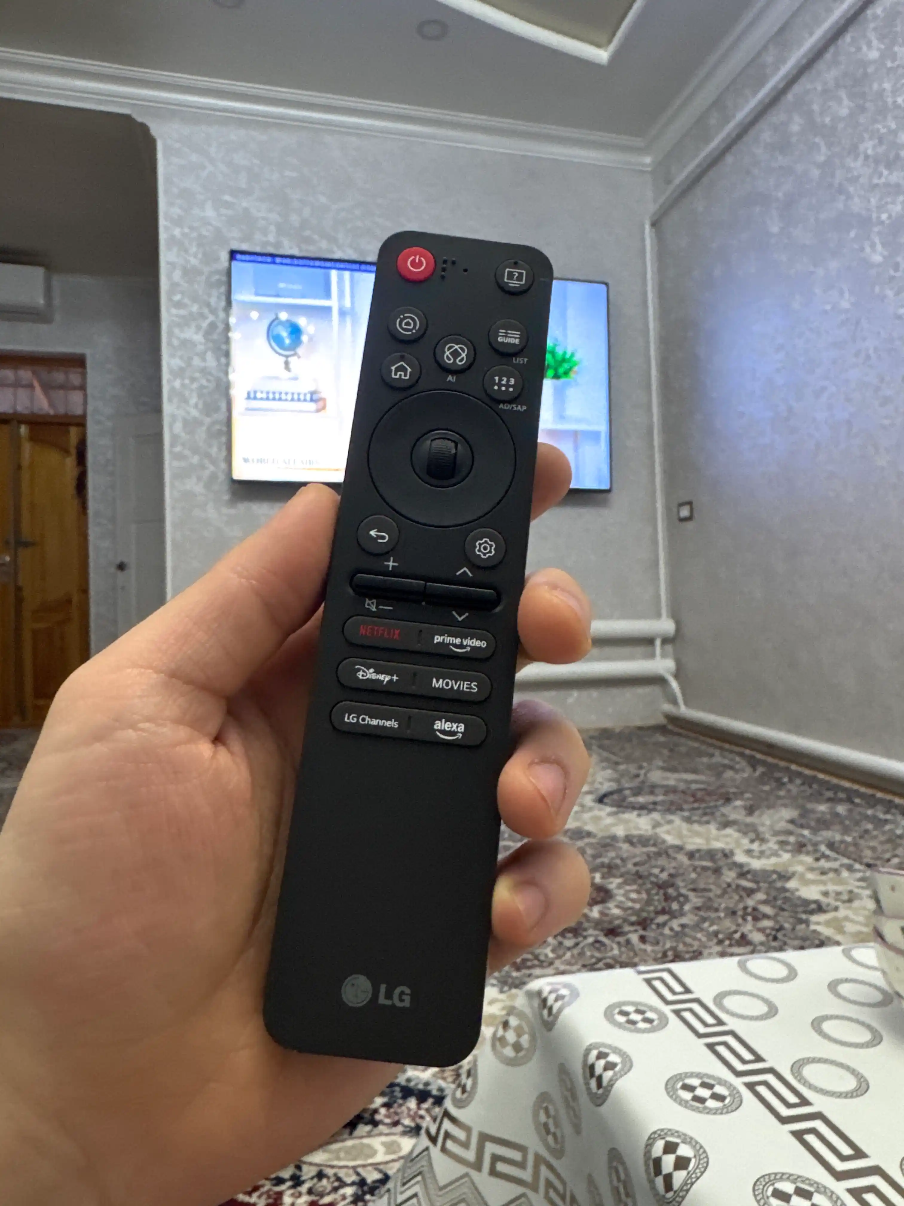 LG aqlli televizori uchun masofadan boshqarish pulti