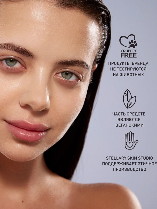 STELLARY SKIN STUDIO Superfood энзимная пудра, с ниацинамидом, BHA и витамином C, 60 гр